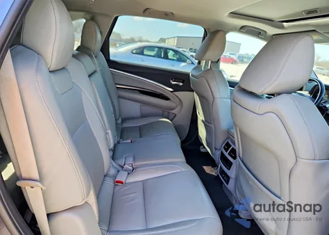 2017 Acura Mdx Technology из США, поврежденный, VIN 5FRYD4H5XHB038183